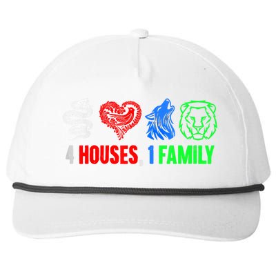 Altruismo IsibindiAmistad Reveur Rca 4 Houses 1 Family Snapback Five-Panel Rope Hat