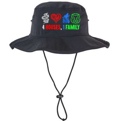 Altruismo IsibindiAmistad Reveur Rca 4 Houses 1 Family Legacy Cool Fit Booney Bucket Hat