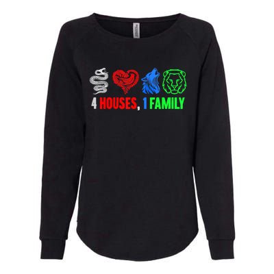 Altruismo IsibindiAmistad Reveur Rca 4 Houses 1 Family Womens California Wash Sweatshirt