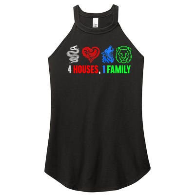 Altruismo IsibindiAmistad Reveur Rca 4 Houses 1 Family Women's Perfect Tri Rocker Tank