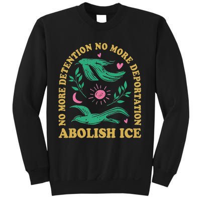Abolish Ice Retro Protest & Resist Support Immigrants Sweatshirt