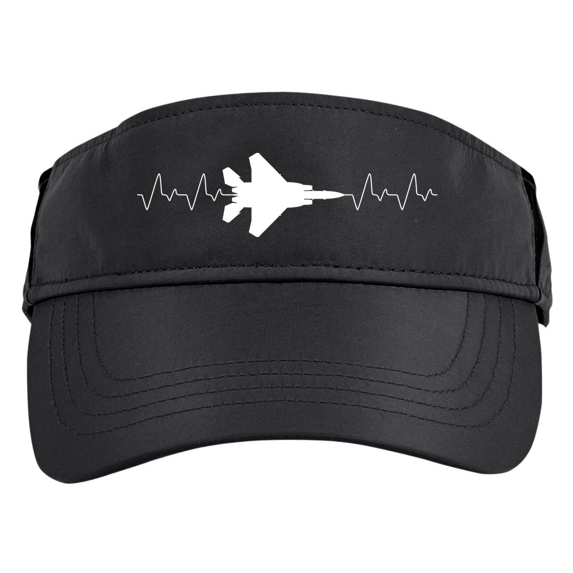 Airplane Pilot Air force Heartbeat Adult Drive Performance Visor