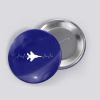 Airplane Pilot Air force Heartbeat Button