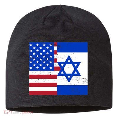 American Israeli Support Israel Sustainable Beanie