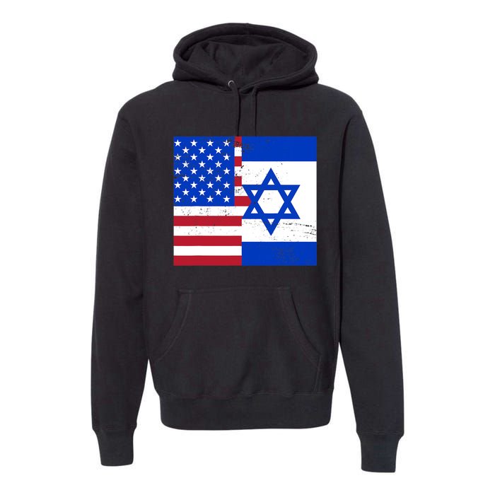 American Israeli Support Israel Premium Hoodie