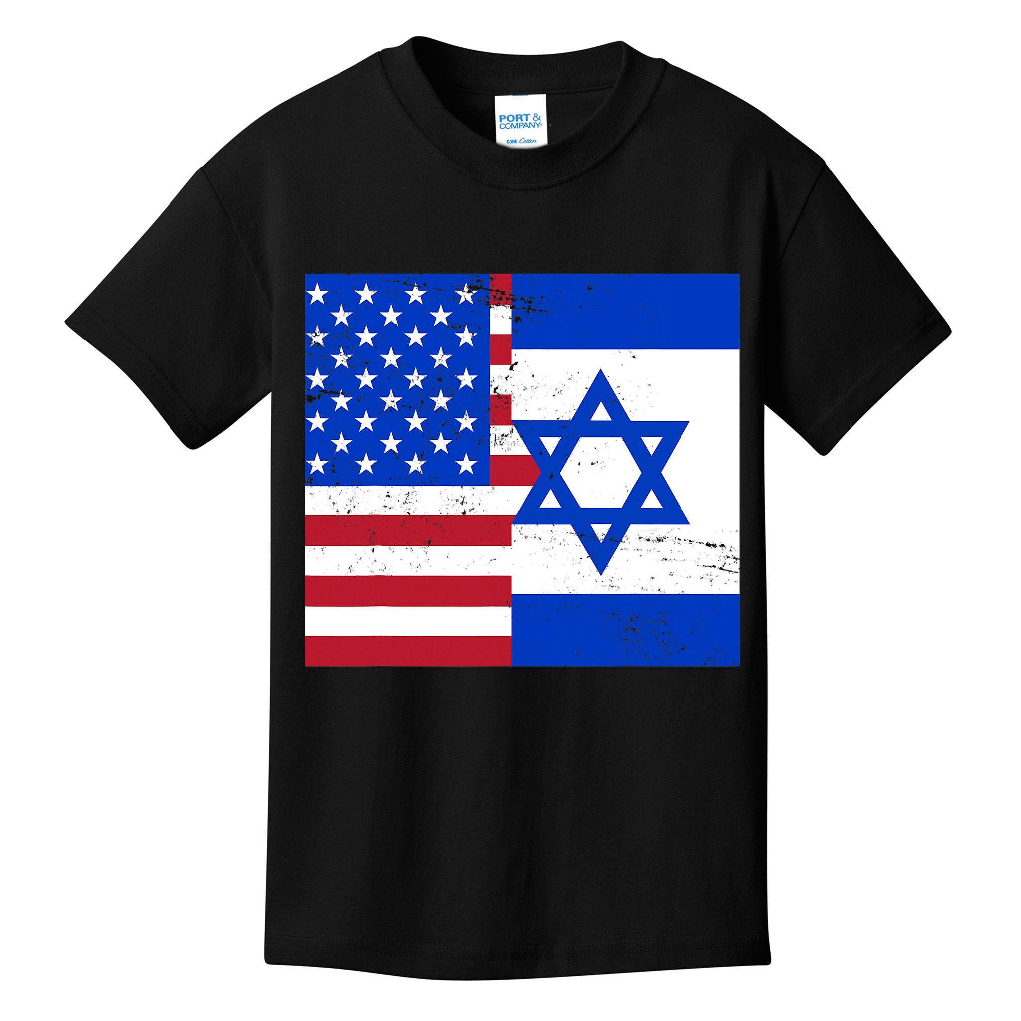 American Israeli Support Israel Kids T-Shirt