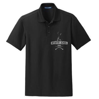 Army Infantry School Fort Benning Dry Zone Grid Polo