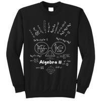 Algebra II Skull Of Equations And Formula Face Funny Nerdy Sweatshirt