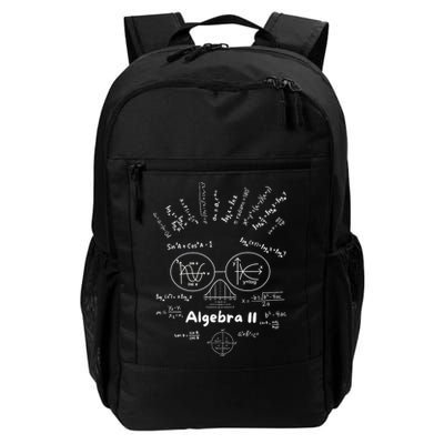 Algebra II Skull Of Equations And Formula Face Funny Nerdy Daily Commute Backpack