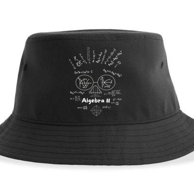 Algebra II Skull Of Equations And Formula Face Funny Nerdy Sustainable Bucket Hat