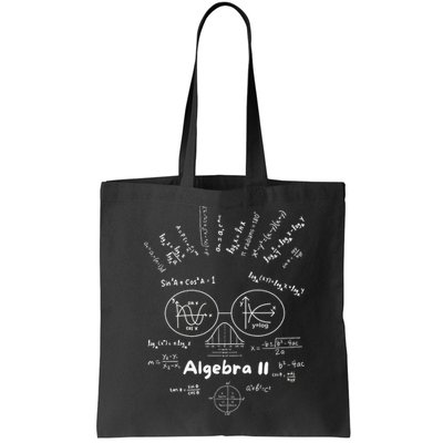Algebra II Skull Of Equations And Formula Face Funny Nerdy Bag