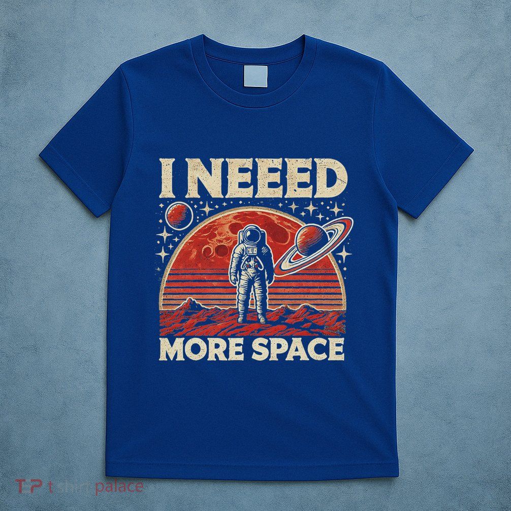 Astronaut In Space Planet Occupy Mars T-Shirt