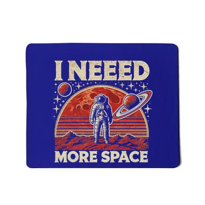 Astronaut In Space Planet Occupy Mars Mousepad