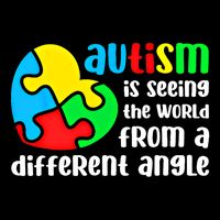 Autism Is Seeing The World From A Different Angle Autism Gift Bucket Hat