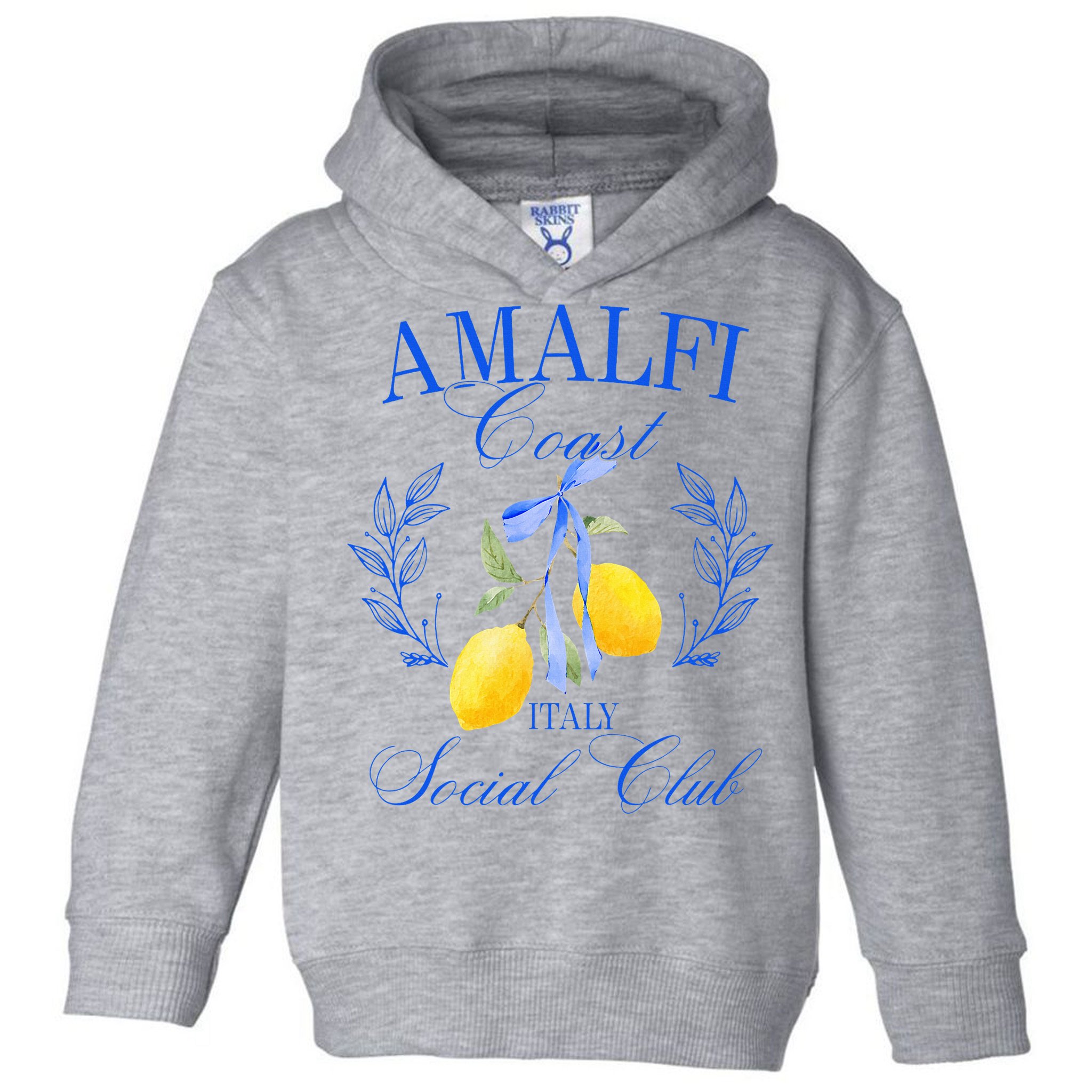 Amalficoast Iitaly Social Club Travel Trip Vacation Lemon Toddler Hoodie