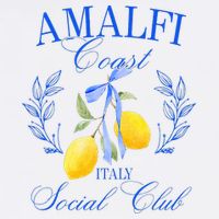 Amalficoast Iitaly Social Club Travel Trip Vacation Lemon Cooling Performance Crew T-Shirt