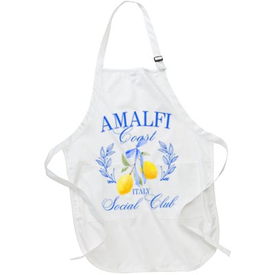 Amalficoast Iitaly Social Club Travel Trip Vacation Lemon Apron