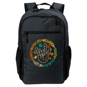 Advocate Inclusion Special Education Autism Awareness Puzzle Gift Daily Commute Backpack