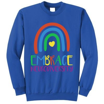 Autism Infinity Symbol Embrace Neurodiversity Gift Sweatshirt