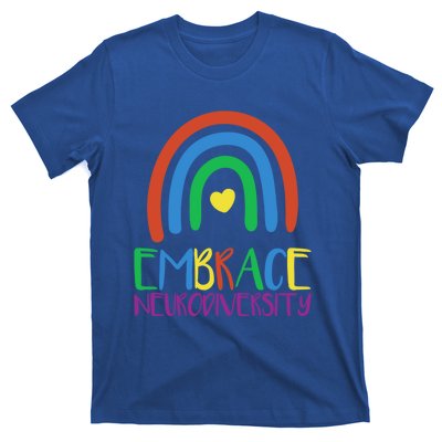 Autism Infinity Symbol Embrace Neurodiversity Gift T-Shirt