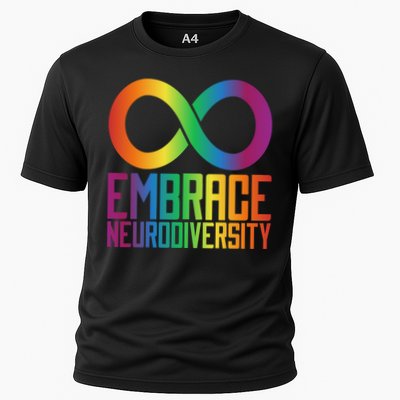 Autism Infinity Symbol Embrace Neurodiversity Cool Gift Performance Shirt