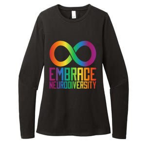 Autism Infinity Symbol Embrace Neurodiversity Cool Gift Womens CVC Long Sleeve Shirt