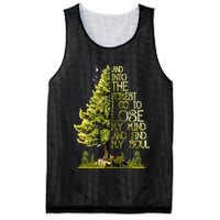 And Into The Forest I Go To Lose My Mind And Find My Soul Mesh Reversible Basketball Jersey Tank