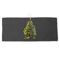 And Into The Forest I Go To Lose My Mind And Find My Soul Large Microfiber Waffle Golf Towel