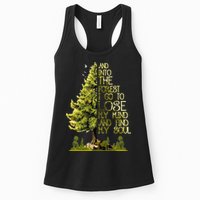 And Into The Forest I Go To Lose My Mind And Find My Soul Womens Tank Top