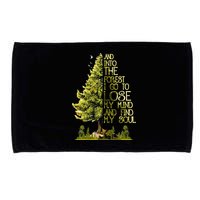And Into The Forest I Go To Lose My Mind And Find My Soul Microfiber Hand Towel