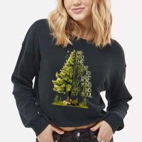 And Into The Forest I Go To Lose My Mind And Find My Soul Cropped Pullover Crew