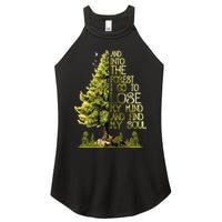 And Into The Forest I Go To Lose My Mind And Find My Soul Women's Perfect Tri Rocker Tank