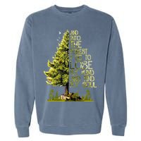 And Into The Forest I Go To Lose My Mind And Find My Soul Garment-Dyed Sweatshirt
