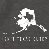 Alaska Isnt Texas Cute Funny Map Gift Vector Backpack