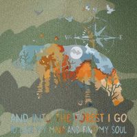 And Into The Forest I Go To Lose My Mind Camping Bear Legacy Tie Dye Trucker Hat