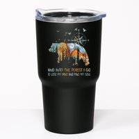 And Into The Forest I Go To Lose My Mind Camping Bear Tumbler