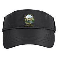 And Into The Forest I Go To Lose My Mind And Find My Soul Adult Drive Performance Visor