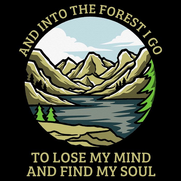 And Into The Forest I Go To Lose My Mind And Find My Soul Bucket Hat