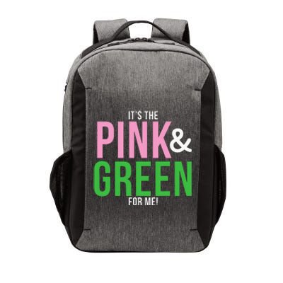 A Its The Pink And Green For Me Sorority Vector Backpack