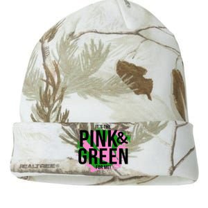 A ItS The Pink And Green For Me Sorority Kati Licensed 12" Camo Beanie