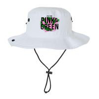 A ItS The Pink And Green For Me Sorority Legacy Cool Fit Booney Bucket Hat