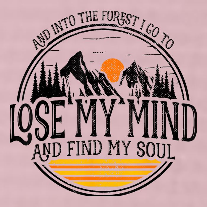 And Into The Forest I Go To Lose My Mind And Find My Soul 25L Jumbo Tote
