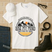 And Into The Forest I Go To Lose My Mind And Find My Soul Tall T-Shirt