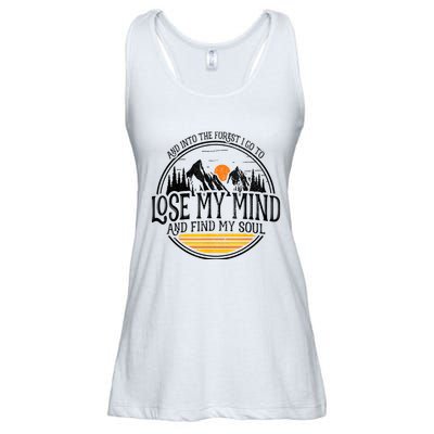 And Into The Forest I Go To Lose My Mind And Find My Soul Ladies Essential Flowy Tank