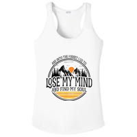 And Into The Forest I Go To Lose My Mind And Find My Soul Ladies PosiCharge Competitor Racerback Tank