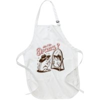 Am I The Drama Funny Vintage Retro Mental Health Cowboy Frog Apron