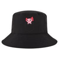 Axolotl In The Pocket Cute Baby Axolotl Cool Comfort Performance Bucket Hat