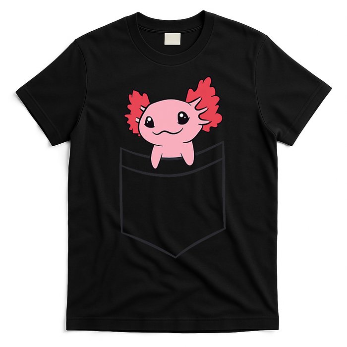 Axolotl In The Pocket Cute Baby Axolotl T-Shirt