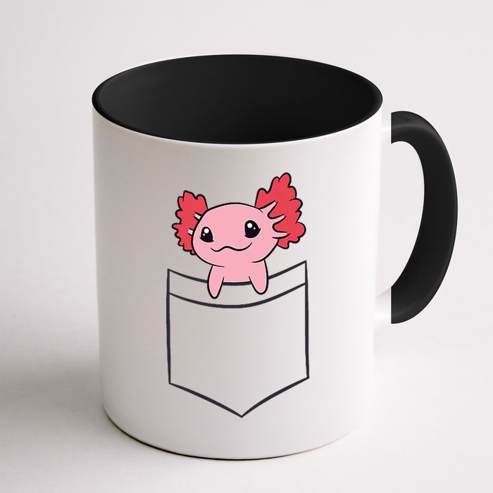 Axolotl In The Pocket Cute Baby Axolotl Mug