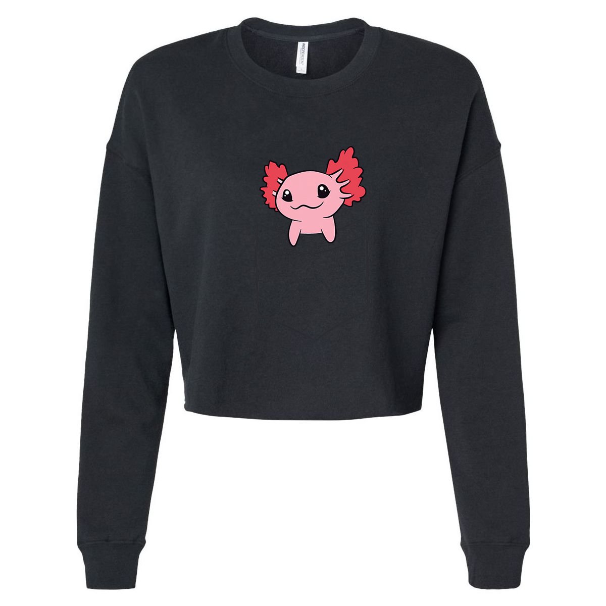 Axolotl In The Pocket Cute Baby Axolotl 16 in Basic Backpack